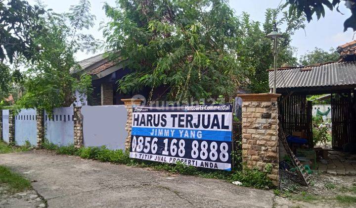 Rumah Tua Murah Hitung Tanah di Desa Sukatenang, Bekasi 1