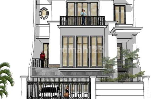 Rumah Terenovasi Unfurnished SHM Cipete, Jakarta Selatan