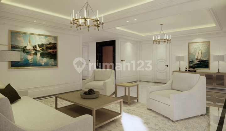 Rumah Bagus Semi Furnished SHM Kebayoran Baru, Jakarta Selatan