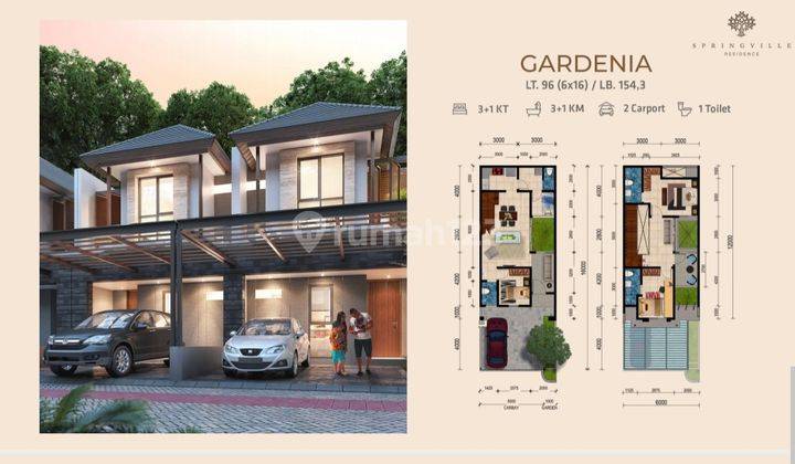 RUMAH MURAH SURABAYA SPRINGVILLAGE REEIDENCE RUNGKUT 5