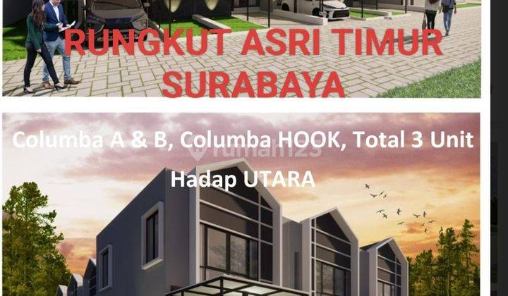 RUMAH MURAH SURABAYA RUNGKUT ASRI TIMUR 1