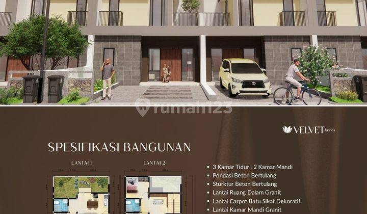 RUMAH MURAH SIDOARJO VELVET JUANDA  2