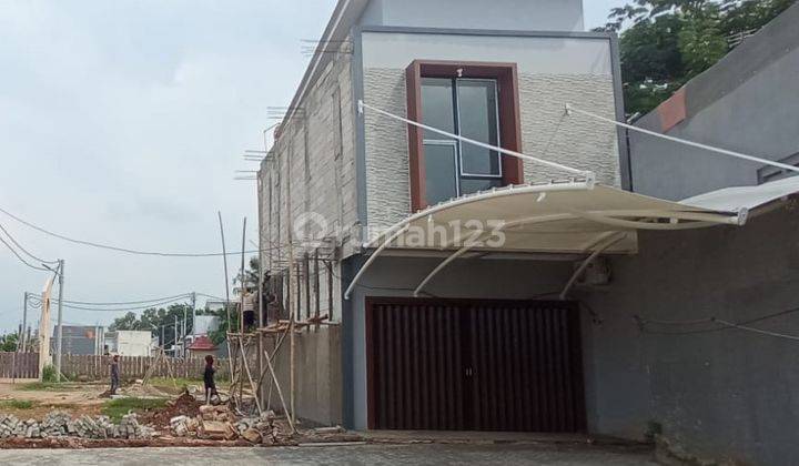 Ruko 2 Lantai di Pinggir Jalan Raya Setu Bekasi Lingkungan Ramai 2