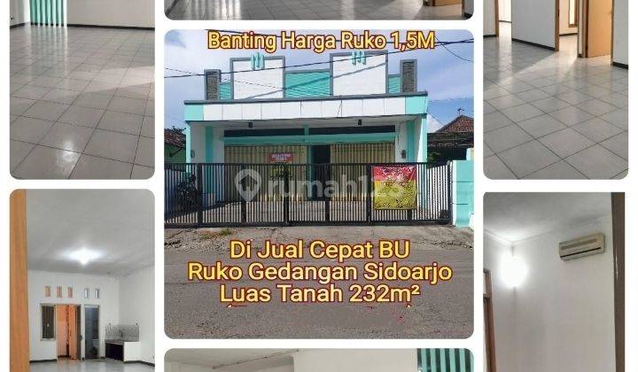 Jual Rugi Ruko Gedangan Sidoarjo SHM 1