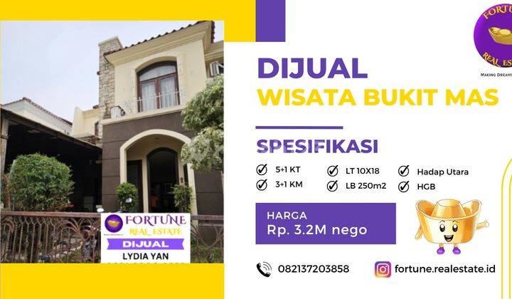 Wisata Bukit Mas Surabaya Murah Luas 10x18 1