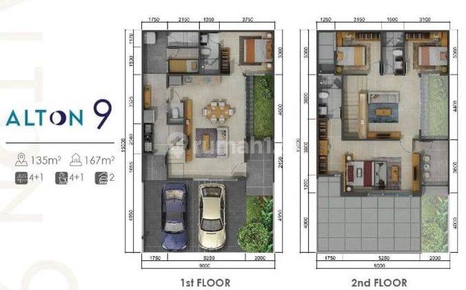 Rumah 2 Lantai Baru di Cluster Exclusive Bintaro Sektor 9 Off2243  1