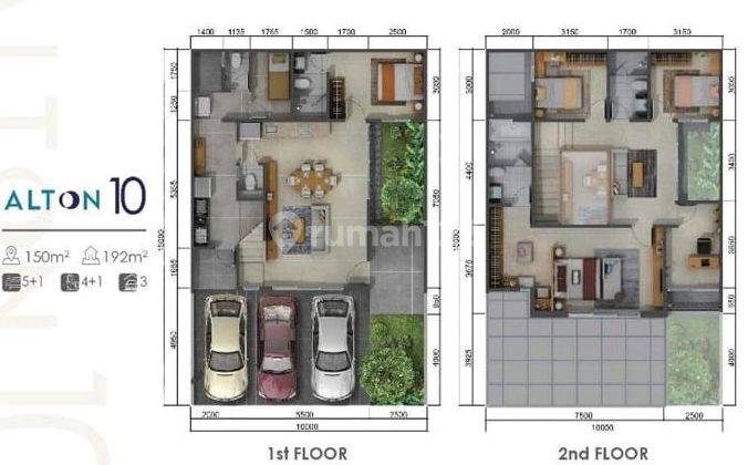 Rumah 2 Lantai Baru di Cluster Exclusive Bintaro Sektor 9 Off 2244  1