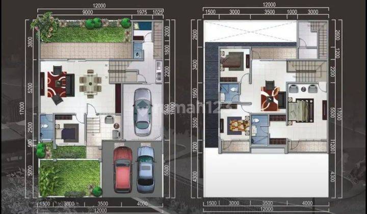 Rumah 2 Lantai Bagus SHM di Cluster Exclusive Bintaro Sektor 7 1