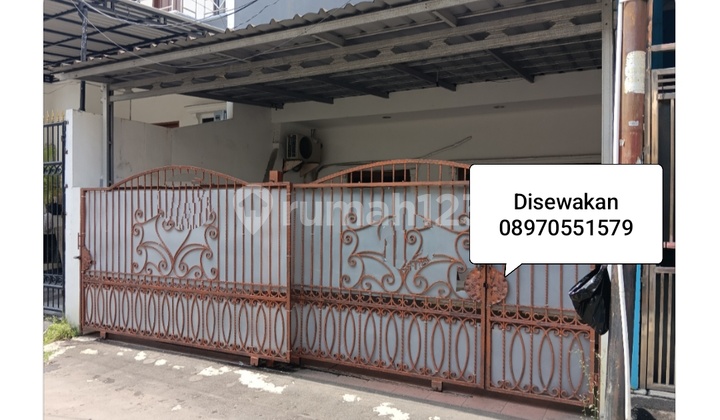 Disewakan Rumah Cluster Lebar 6 di Kelapa Gading Permai Jakut