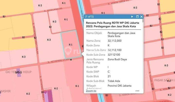 Kavling siap bangun di area gajah mada , jakarta barat 2