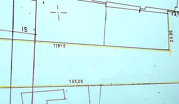 A Plot of Land for Sale on Raya Bekasi Cakung
