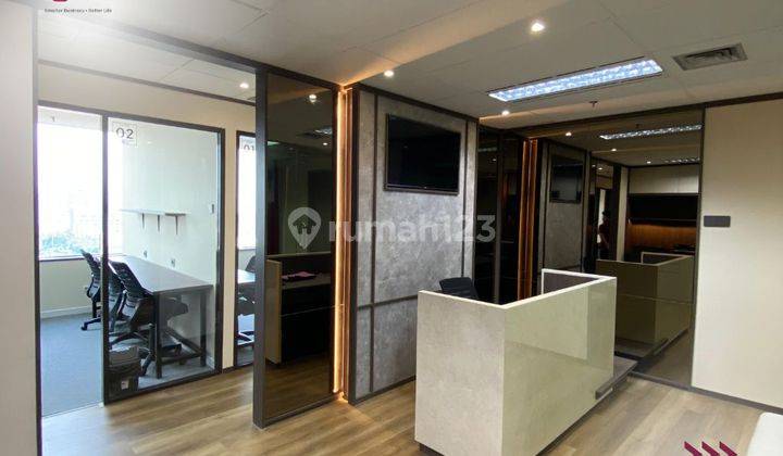 Kantor Premium Siap Pakai di Kawasan Asia Afrika Bandung 2