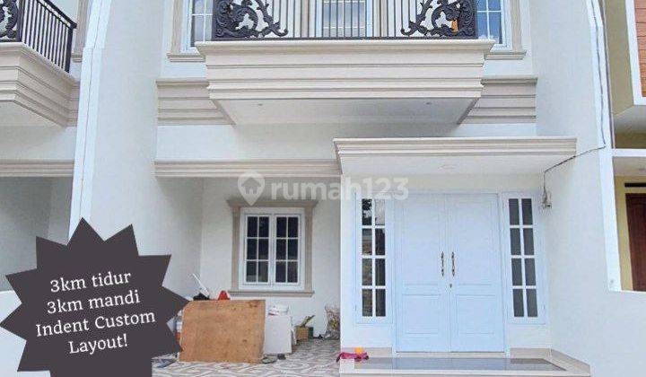 Dijual Rumah 2 Lantai Dekat Pasar Induk Keramat Jati Condet  1