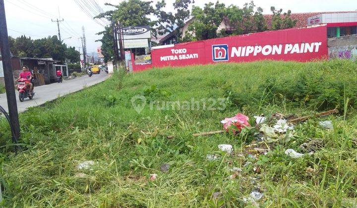 Tanah pinggir jalan raya di Situ Gede kota Bogor Barat cocok untuk ruko dan tempat usaha 2