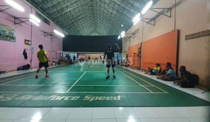 Lapangan bulutangkis & futsal gratis bayar tanah saja di Dramaga Bogor 1