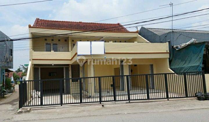 Rumah Strategis  2 Lantai Di Jalan Raya Ciomas Cibinong Bogor Dekat Stasiun Dan Kebun Raya Bogor Cocok Untuk Usaha  1