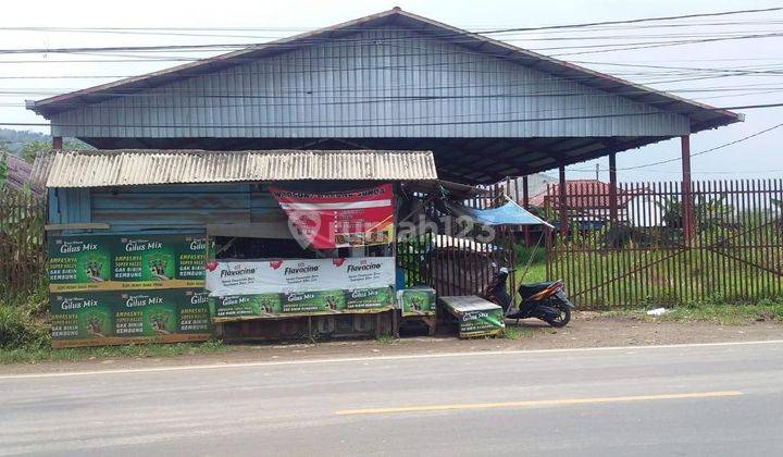 Tanah Strategis Pinggir Jalan Raya Di Jl Raya Leuwiliang Bogor Cocok Untuk Usaha  Bonus Atap Baja 1