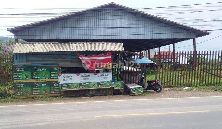 Tanah SHM di Jl. Raya Leuwiling Bogor Dekat Pasar Leuwiliang Bonus Atap Baja  1