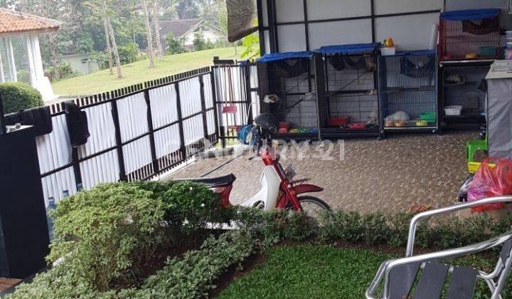 Rumah Asri 2 Lantai Hook Di Rancamaya Golf Estate Bogor Dekat Jalan Tol 2