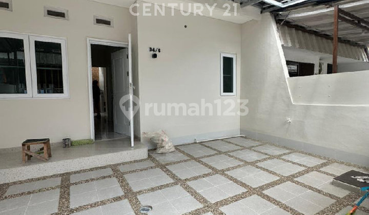 Rumah Sunter Hijau 1 Lantai 2 Kamar Baru Renov