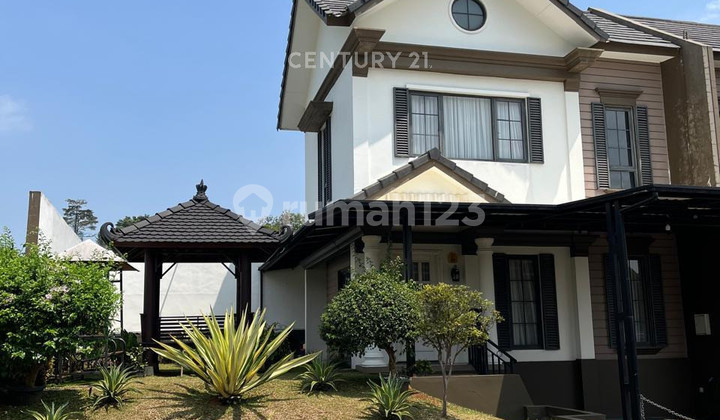 Rumah Hook Furnished Siap Huni Di Rancamaya Golf Estate Bogor Cluster Salvador Dekat Tol