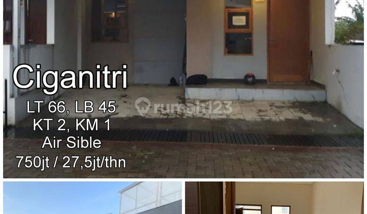 Rumah Ciganitri Di Bojongsoang Air Sible 1