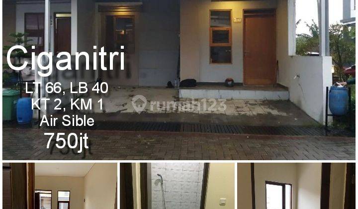 Rumah di Ciganitri Bojongsoang Ada Kelebihan Tanah 1