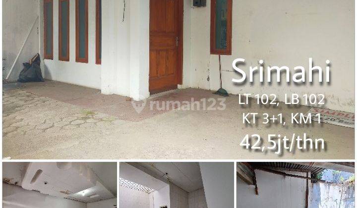 Rumah di Srimahi Dekat BKR Ngeblong Jalan Lebar 1