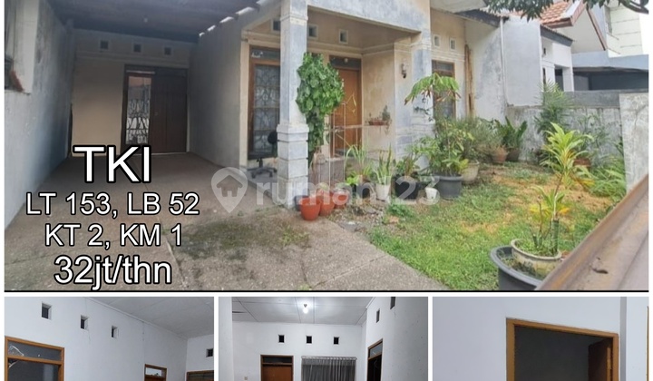 Rumah Di Taman Kopo Indah Halaman Depan Belakang Luas