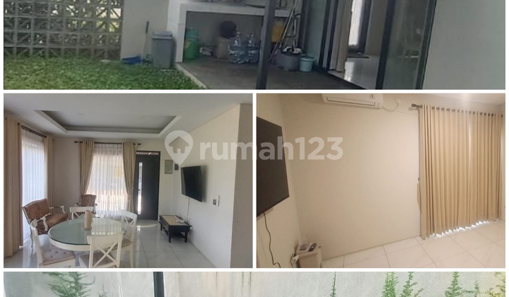 Rumah Di Kota Baru Parahyangan Semi Furnished Dengan Taman Asri 1