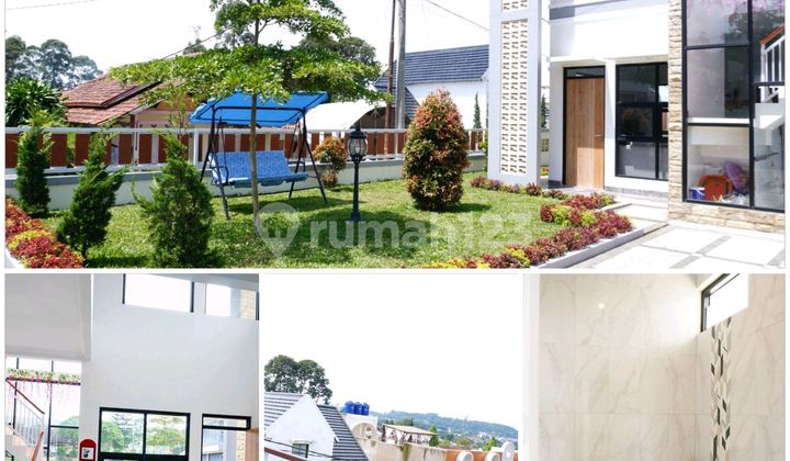 Rumah Tingkat Cantik di Lembang Dalam Cluster