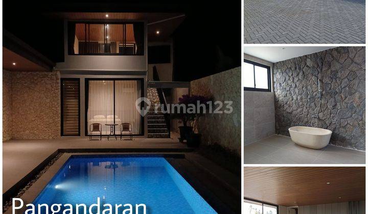 Rumah Villa di Pangandaran Dengan Kolam Renang  1