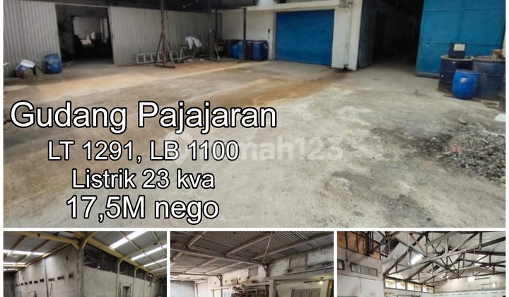 Warehouse In Pajajaran Near Pasirkoja Toll Exit