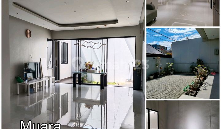 Rumah di Komplex Muara Sangat Asri Ada Taman Belakang