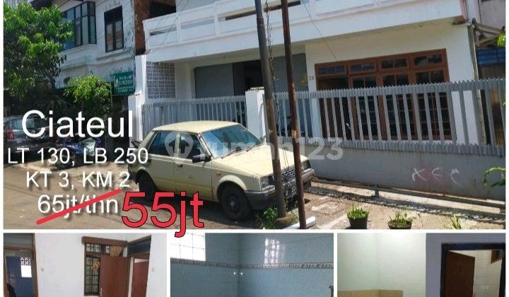 Rumah Di Sayap Ciateul Garasi 2 Mobil Kamar Besar 1