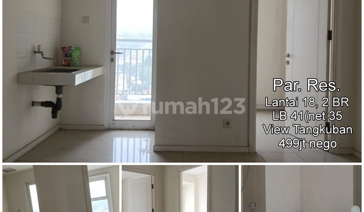 Apartemen Parahyangan Residences Kosongan Unfurnished View Gunung