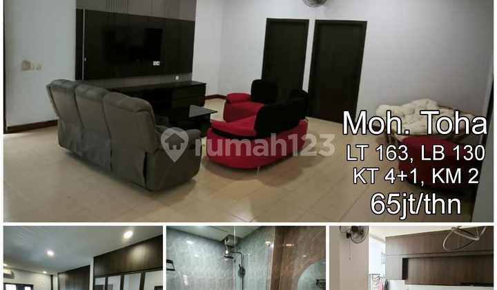 Rumah Di Moch Toha Full Furnished Bagus Strategis 1