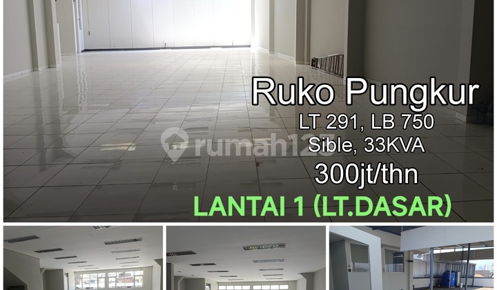 Ruko di Pungkur Luas Ngeblong Cocok untuk Kantor Cafe Showroom