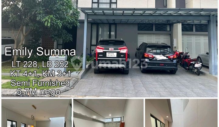 Rumah Bagus Di Summarecon Bandungsemi Furnished Cantik 2