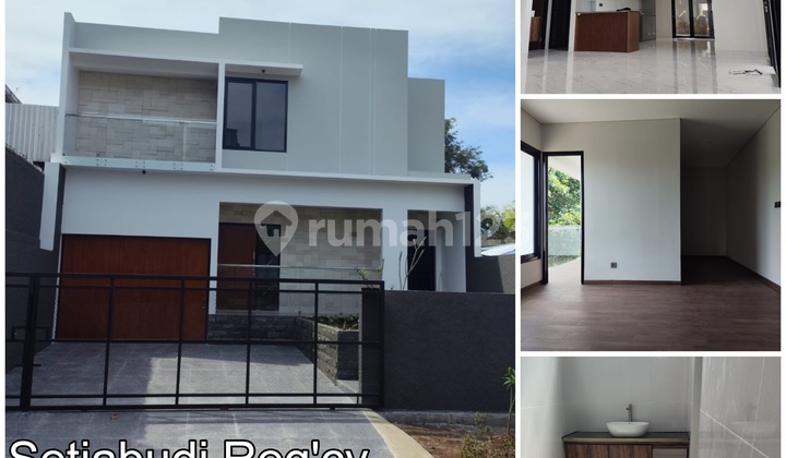 New House In Setiabudi Regency With Back Garden