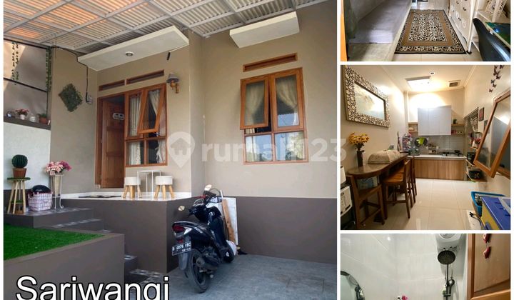 Rumah di Sariwangi Pondasi Cakar Ayam bisa 2 Lantai