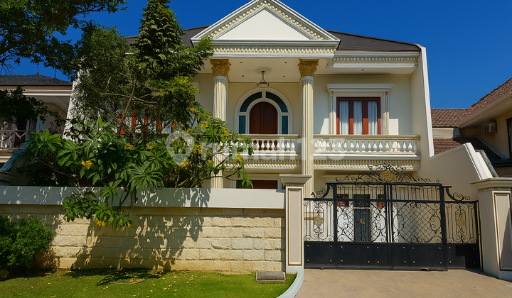 DIJUAL RUMAH MEWAH SEMI FURNISH PAKUWON CITY VILLA RIVIERA – LT 375 LB 600  1