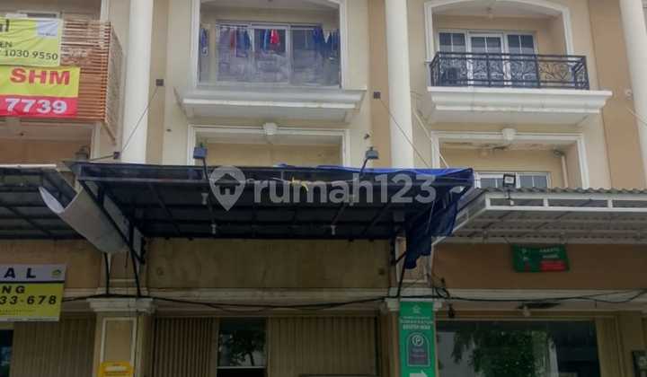 Dijual Ruko Komersil 3 Lantai Di Sentra Niaga Kota Harapan Indah.