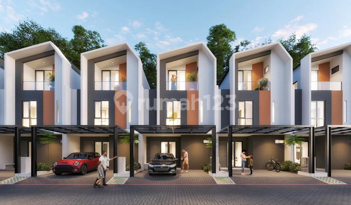 Rumah dengan DP 10% cicilan Start 9jt-an di Harapan Indah Bekasi