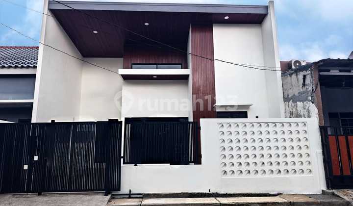 For Sale: New Modern Minimalist Semi-Furnished House in Harapan Indah City, Medan Satria, Bekasi City