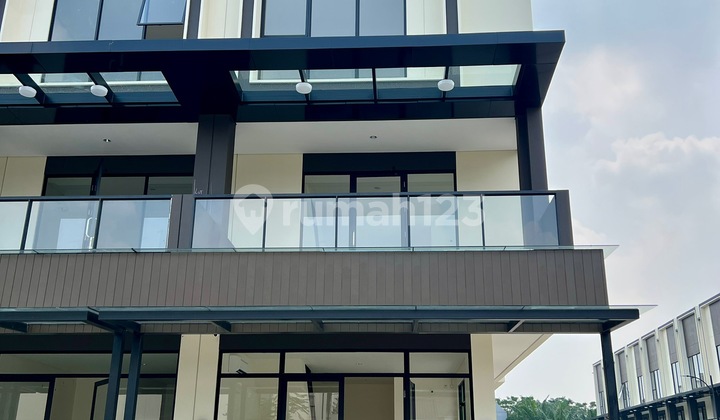 For Rent New Shophouse Corner Position Roadside Ready to Use Gading Serpong