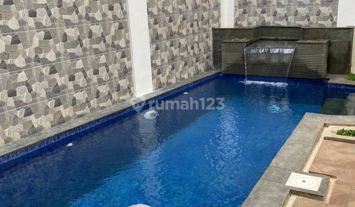 rumah baru mewah dg pool di kawasan elite lebak bulus 1