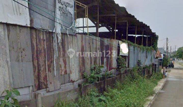 dijual cepat  tanah luas ...cocok utk gudang .cluster workshop di pondok jagung tangsek 1