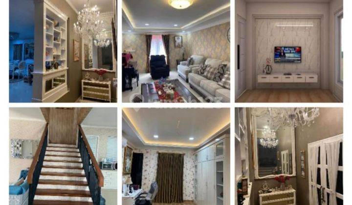 Turun harga rumah mewah 3 lantai semi furnish+pool di Cilandak jaksel 2