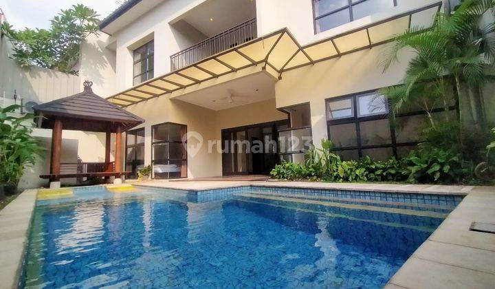 Dijual Rumah Eksklusif dilenkapi pool , di Kebagusan , area TB Simatupang Jakarta Selatan 1